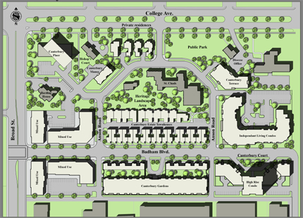 Canterbury Park masterplan